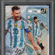 2022-23 Panini Donruss FIFA Lionel Messi Pitch Kings #1 PSA 10