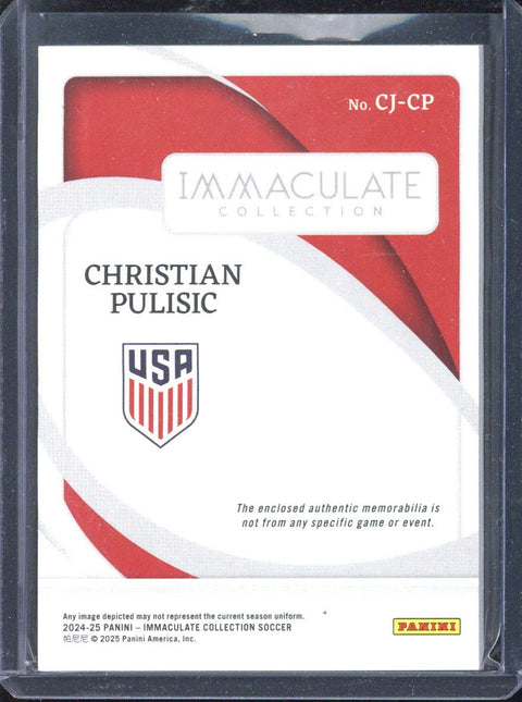 2024-25 Panini Immaculate Christian Pulisic Jersey Relic /75 #CJ-CP