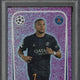 2023-24 Topps Merlin Heritage UCC Kylian Mbappe Pink /10 #91 PSA 9