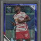 2021-22 Topps Chrome UCL Brian Brobbey RC Purple Refractor /250 #105 PSA 10