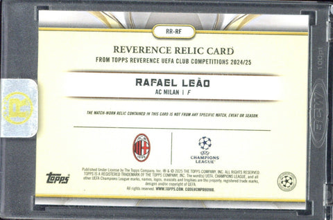 2024-25 Topps Reverence UCC Rafael Leao Relic /15 #RR-RF