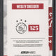 2025 Topps Ajax 125th Anniversary Set Wesley Sneijder On Card Autograph /10