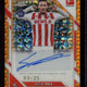 2025-26 Topps Chrome Bundesliga Said El Mala RC Orange Geometric Autograph /25 #BA-SEM