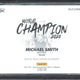 2025 Panini PDC World Championship Michael Smith World Champion Autograph /25 #AUCHAMP-10