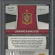 2018 Panini Prizm World Cup Andres Iniesta Orange Prizm /65 #197 PSA 9