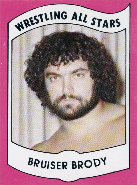 1982 Wrestling All Stars Serie A #20 Bruiser Brody