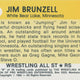 1982 Wrestling All Stars Serie B #05 Jim Brunzell
