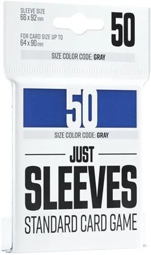 Just Sleeves - Standard Card Game Blue (50 Count Pack)