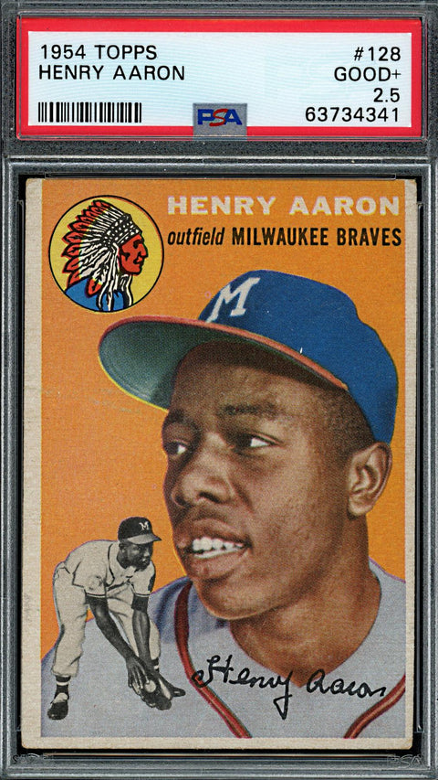 2023 Hit Parade Baseball Legends Graded Vintage Rookie Edition Series 1 Hobby - Hank Aaron