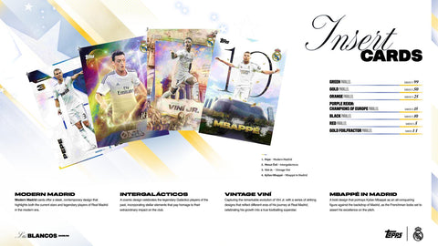 2025/26 Topps Real Madrid Los Blancos