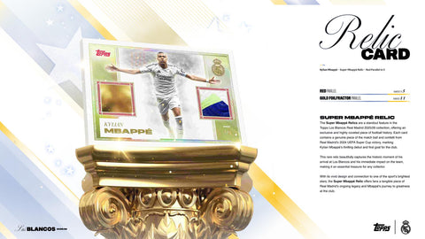 2025/26 Topps Real Madrid Los Blancos