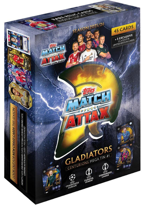 2025/26 Topps Match Attax UEFA Champions League Soccer Mega Tin