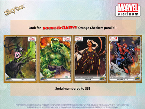 Marvel Platinum Trading Cards Hobby (Upper Deck 2024)