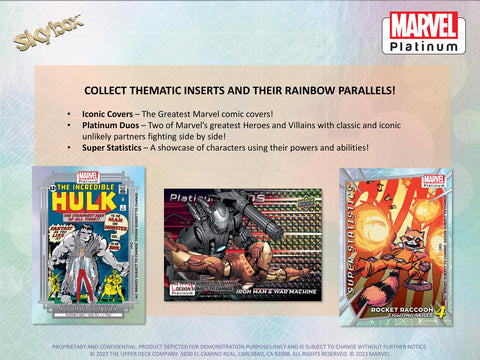 Marvel Platinum Trading Cards Hobby (Upper Deck 2024)