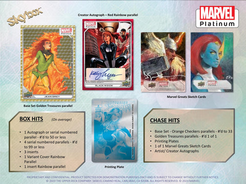 Marvel Platinum Trading Cards Hobby (Upper Deck 2024)