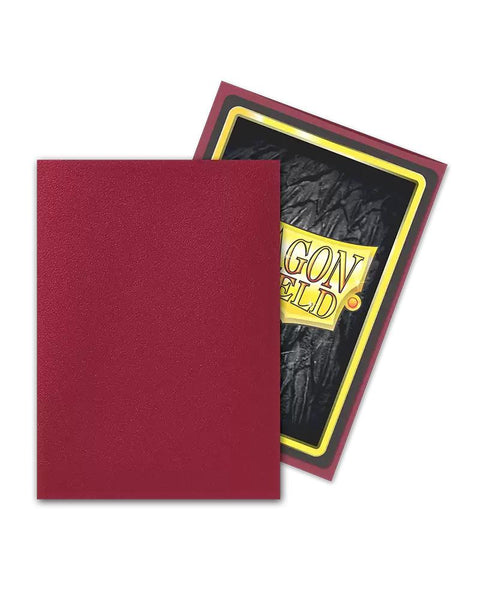 Dragon Shield Card Sleeves - Matte Blood Red (100)