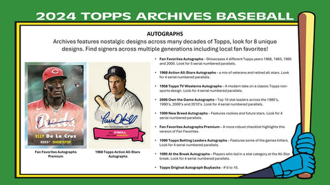 2024 Topps Archives Baseball Collector