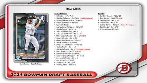 2024 Bowman Draft Baseball Hobby Jumbo