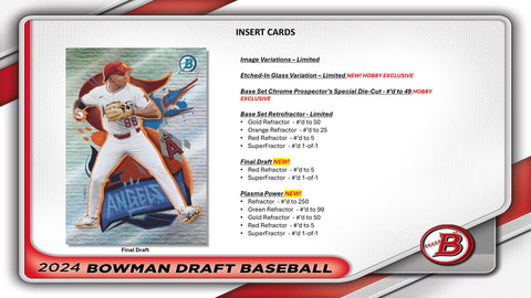 2024 Bowman Draft Baseball Hobby Jumbo