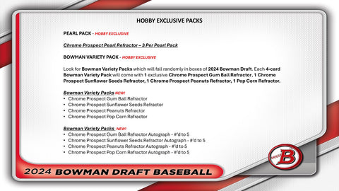 2024 Bowman Draft Baseball Hobby Jumbo