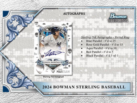 2024 Bowman Sterling Baseball Hobby