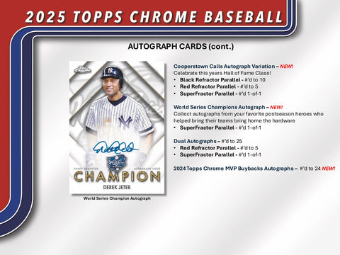 2025 Topps Chrome Baseball Mega