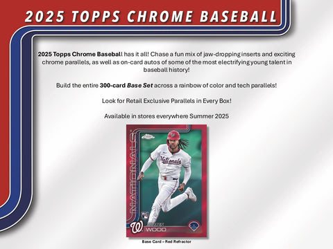 2025 Topps Chrome Baseball Mega