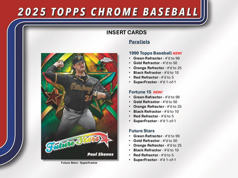 2025 Topps Chrome Baseball Mega