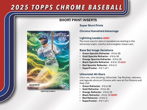 2025 Topps Chrome Baseball Mega