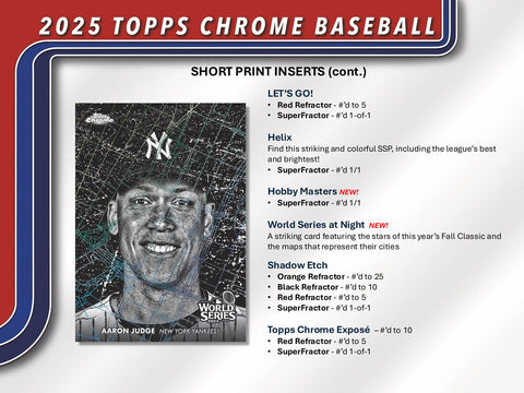 2025 Topps Chrome Baseball Mega