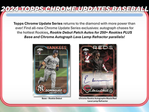 2024 Topps Chrome Update Series Baseball Breaker Delight