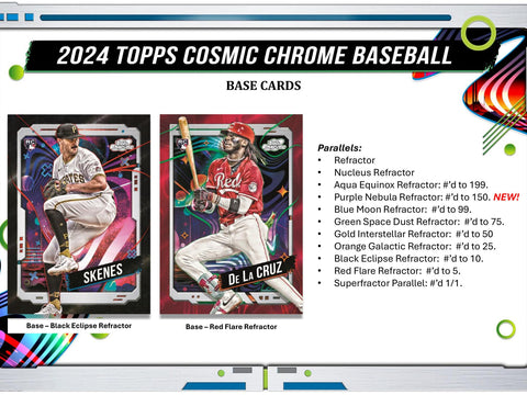 2024 Topps Cosmic Chrome Baseball Hobby