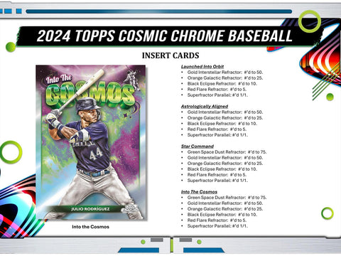 2024 Topps Cosmic Chrome Baseball Hobby