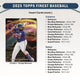 2025 Topps Finest Baseball Hobby