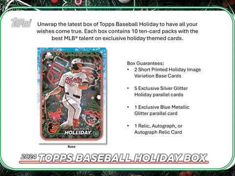 2024 Topps Holiday Baseball Mega