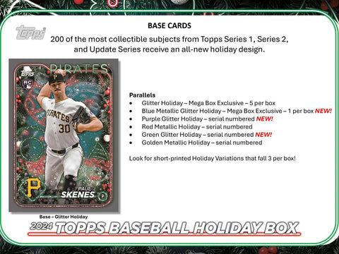 2024 Topps Holiday Baseball Mega