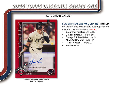 2025 Topps Series 1 Baseball 7-Pack Blaster