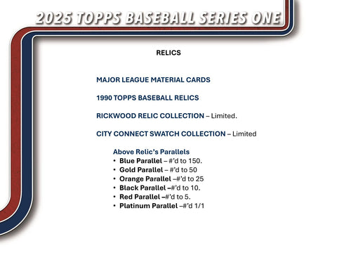 2025 Topps Series 1 Baseball 7-Pack Blaster