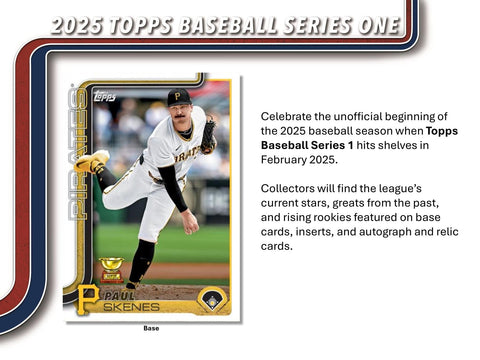 2025 Topps Series 1 Baseball 7-Pack Blaster