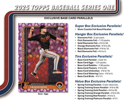 2025 Topps Series 1 Baseball 7-Pack Blaster