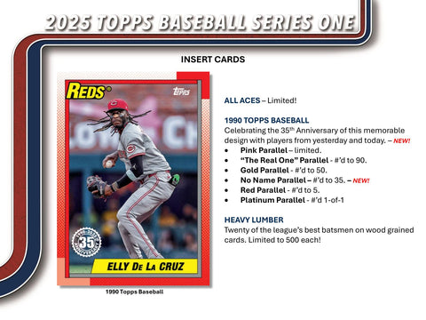 2025 Topps Series 1 Baseball 7-Pack Blaster