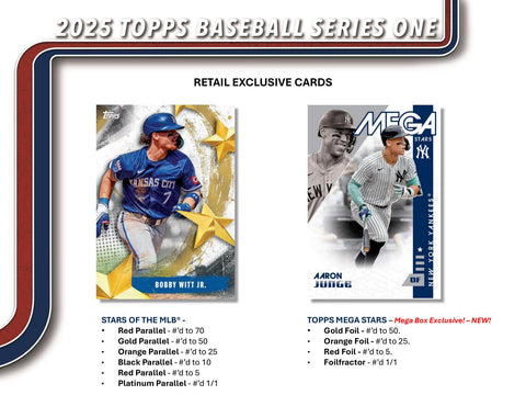 2025 Topps Series 1 Baseball 7-Pack Blaster