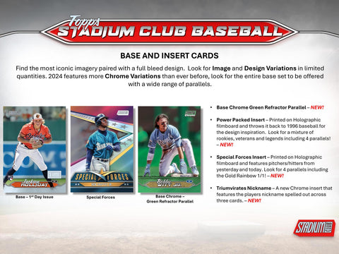 2024 Topps Stadium Club Baseball Compact