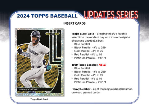 2024 Topps Update Series Baseball Hobby Box