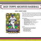 2025 Topps Archives Baseball 7-Pack Blaster