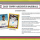 2025 Topps Archives Baseball 7-Pack Blaster