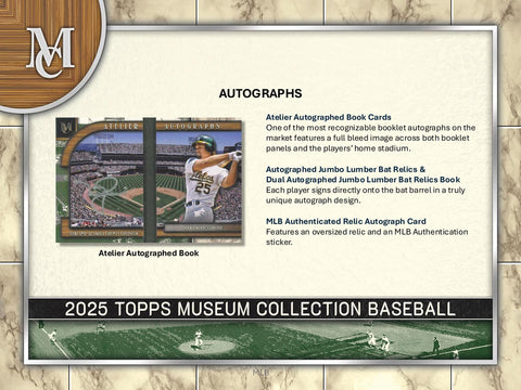 2025 Topps Museum Collection Baseball Hobby