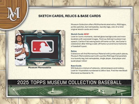 2025 Topps Museum Collection Baseball Hobby