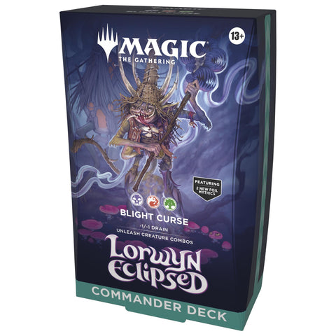 Magic the Gathering Lorwyn Eclipsed Commander 4-Deck Case (Presell)
