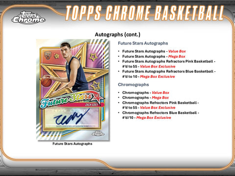 2024/25 Topps Chrome Basketball Mega